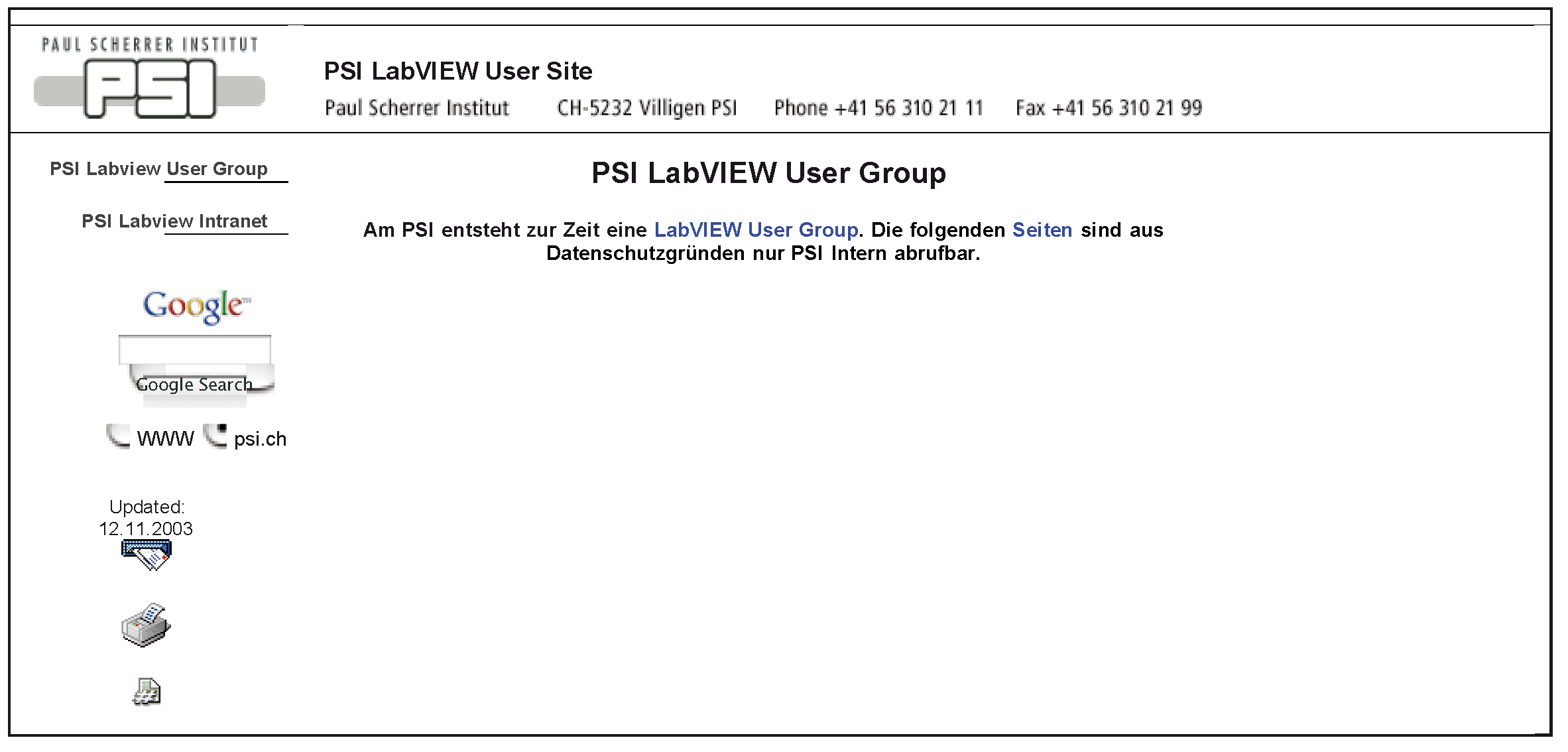 Labviewusergroup @ psi.ch